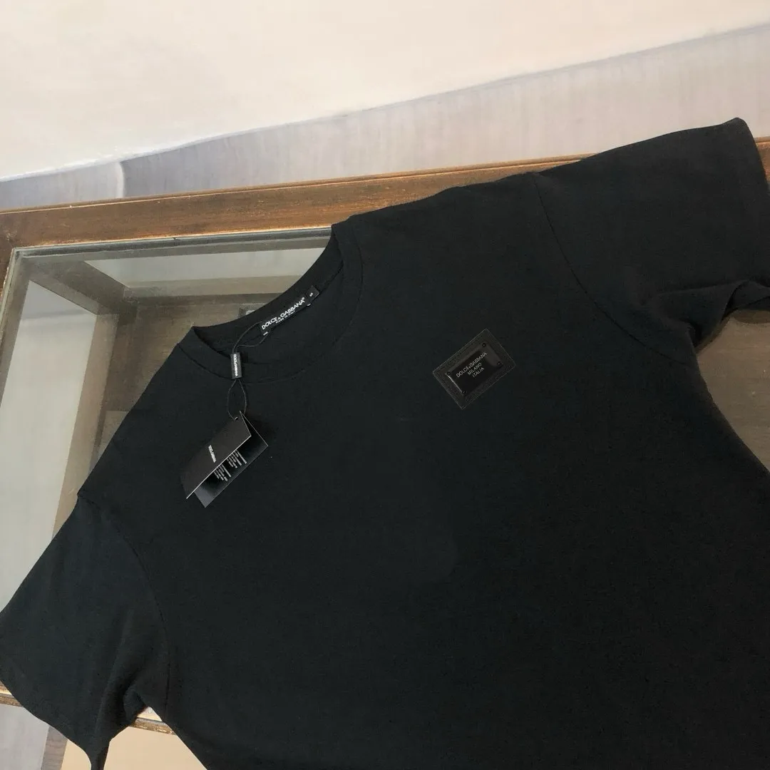 ，Dolce&gabbana Same Style T ！ DG Logo ！ ！ Breathable ， 。Premium ， ！ Same Style！ ：Black White Size：S-xx L